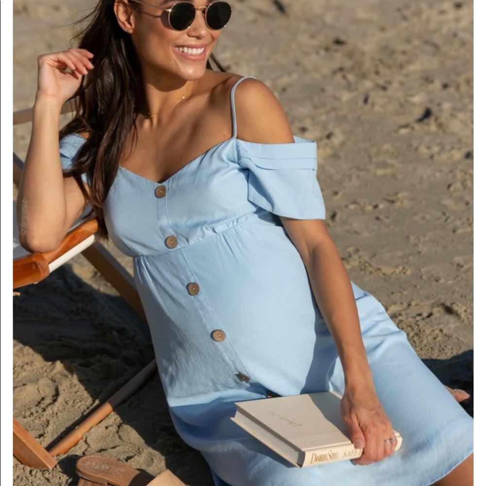 Pink Blush Maternity Dress M size